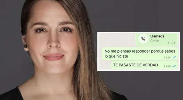 Yiddá Eslava se defiende por insultar a reportera de América Hoy.