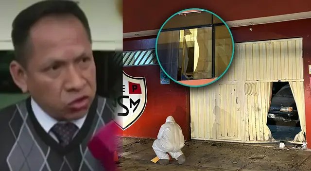 Director del colegio Monserrat de Los Olivos da detalles del atentado.