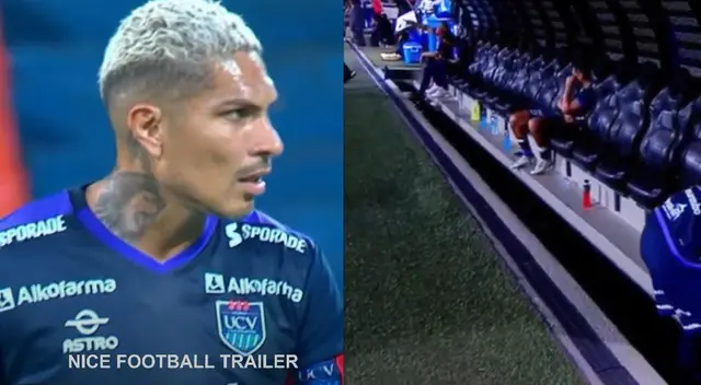 Paolo Guerrero llamó la atención durante César Vallejo vs. Medellín por Copa Sudamericana.