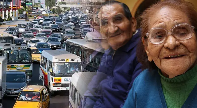 Congreso de la República anuncia la aprobación del medio pasaje para adultos mayores.