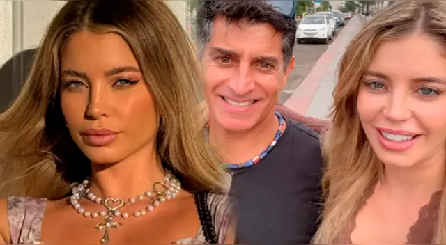 Flavia Laos le hace reclamo a su padre por no verlo mucho.