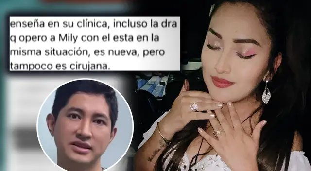 Dr. Víctor Fong es EXPUESTO por extrabajador y revelan que contrató practicantes en cirugía de la Muñequita Milly Dr. Víctor Fong es EXPUESTO por extrabajador y revelan que contrató practicantes en cirugía de la Muñequita Milly