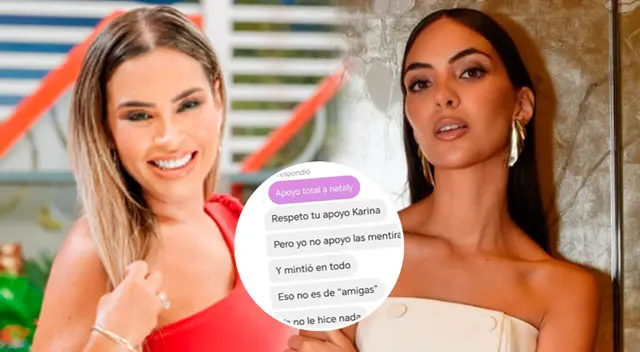 Ethel Pozo da su posición sobre Natalie Vértiz a usuaria.