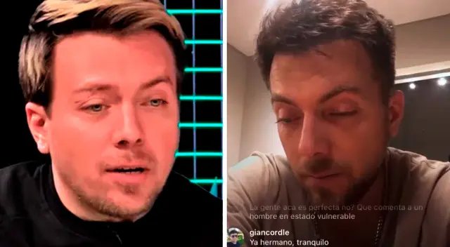 Julián Zucchi ROMPE en LLANTO EN VIVO a través de Instagram y preocupa a sus seguidores