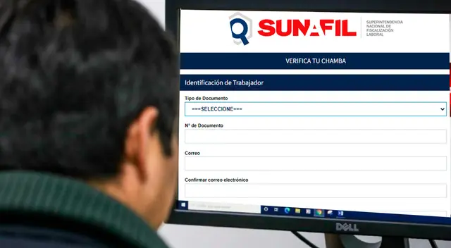 Mira en la página de Sunafil si estás en la planilla electrónica.