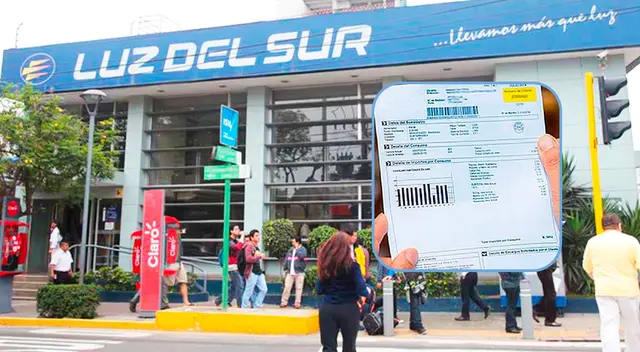 Mira los detalles del nuevo recibo de Luz del Sur.