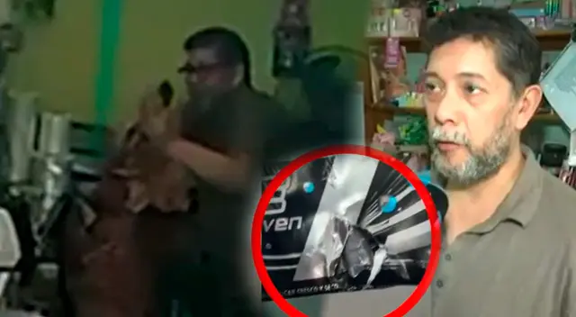 Dueño de kiosko salva su vida de milagro durante un asalto. Dueño de kiosko salva su vida de milagro durante un asalto.