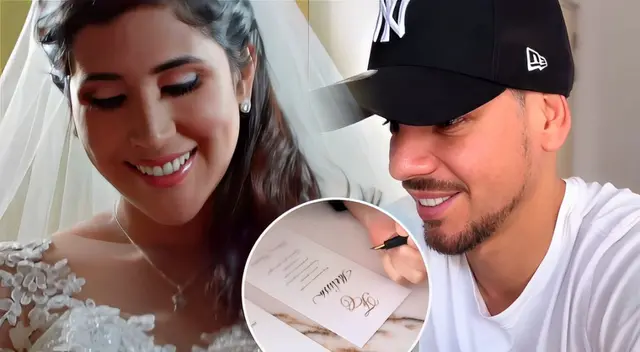 Melissa Paredes y Anthony Aranda se emocionan al mostrar sus partes de boda. Melissa Paredes y Anthony Aranda se emocionan al mostrar sus partes de boda.