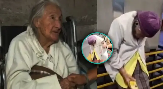 Adulta mayor trabaja en las calles para ser el sustento de su hogar en Independencia.