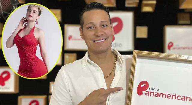 Luigui Carbajal admite salirse del libreto para darle piquito a Lisandra Lizama.