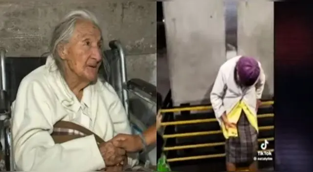 Abuelita de 92 años sale a trabajar todos los días para ayudar a su hijo y es viral en TikTok. Abuelita de 92 años sale a trabajar todos los días para ayudar a su hijo y es viral en TikTok.