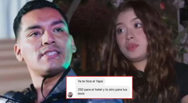 Donnie Yaipén yapeó a Yanira Higginson para el hotel.