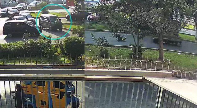 Policía es atropellado por auto que no quiso detenerse en Ate. Policía es atropellado por auto que no quiso detenerse en Ate.