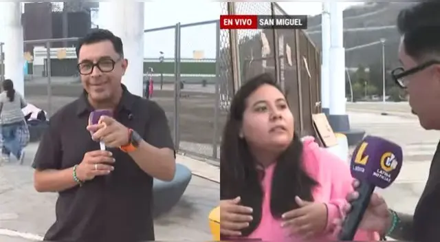 Reportero de Latina trolea en vivo a fanáticas de los Jonas Brothers y es viral en YouTube.