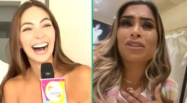 Natalie Vértiz estuvo en el depa de Alessia Rovegno y Hugo García.