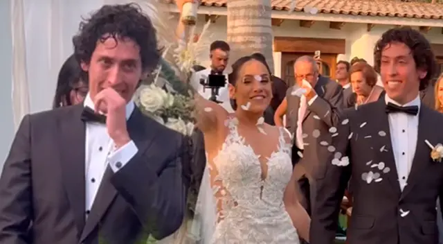 Mateo Garrido Lecca se sumó a la fila de casados. Mateo Garrido Lecca se sumó a la fila de casados.