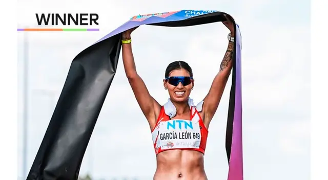 Kimberly García vuelve a dar una enorme alegría al Perú. Kimberly García vuelve a dar una enorme alegría al Perú.