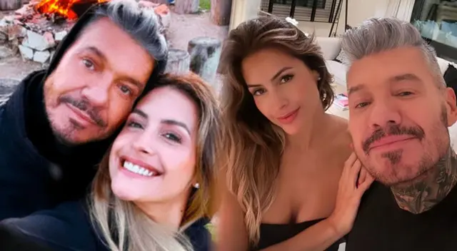 Marcelo Tinelli y Milett Figueroa más unidos que nunca.