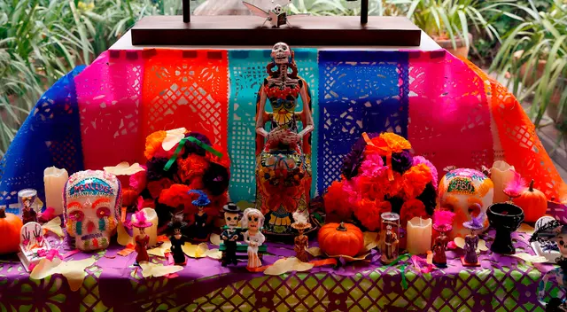 El Día de los Muertos se celebra la primera semana de noviembre.