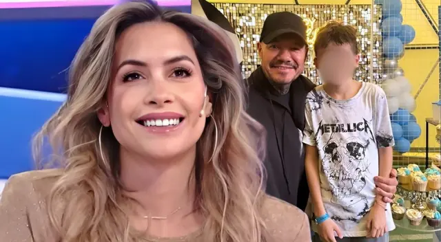 Milett Figueroa se divierte en el cumpleaños del hijo de Marcelo Tinelli.