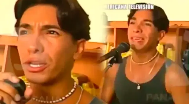 Alex Brocca ensayando con su orquesta tras haber sido diagnosticado con VIH.