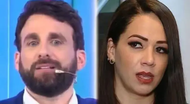 Melissa Klug es cuestionada por Peluchín. Melissa Klug es cuestionada por Peluchín.