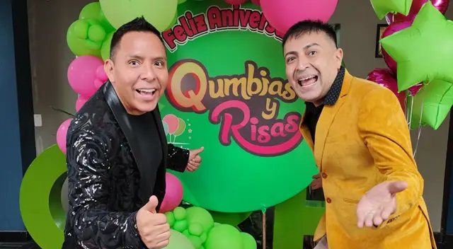 Edwin Sierra junto a Óscar del Río celebrarán a lo grande programa Qumbias y risas.