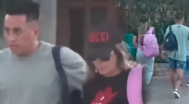 Christian Cueva y Pamela López se dejan ver juntos.