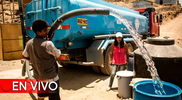 Conoce en EN VIVO los distritos que sufrirán un corte de agua HOY, 23 de abril.