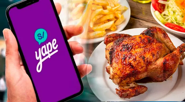 Yape tiene una oferta super especial de Pollo a la Brasa para HOY.