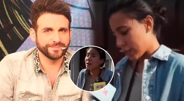 Rodrigo González parcha a Samahara Lobatón, quien aseguró que la hostigaron. Rodrigo González parcha a Samahara Lobatón, quien aseguró que la hostigaron.