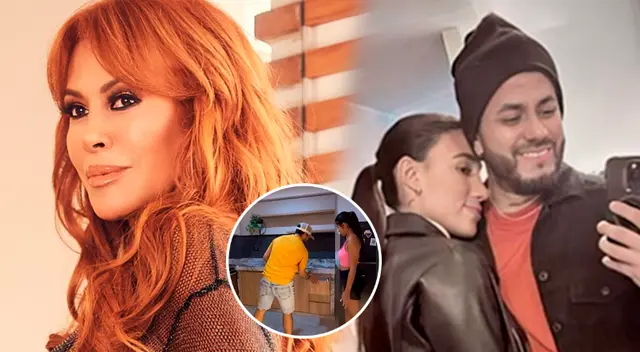 Magaly Medina cuestiona a Samahara Lobatón por usar sus canjes para mejorar la casa de Bryan Torres.