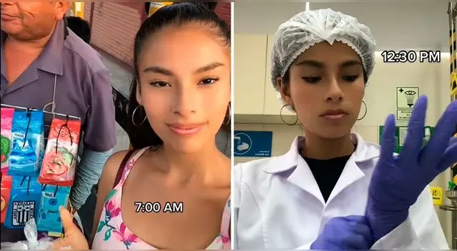 Kerly se levanta todos los días a las 3:00 a.m. para preparar los desayunos que saldrá a vender.