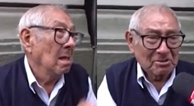 El adulto mayor no puedo contener la emoción tras enterarse que ya podía disponer de su dinero. El adulto mayor no puedo contener la emoción tras enterarse que ya podía disponer de su dinero.