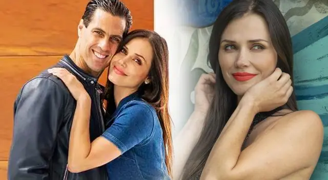 Maju Mantilla aun se deja ver con Gustavo Salcedo.