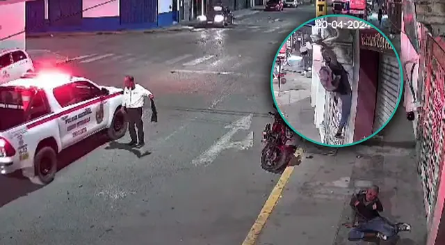 Captan a policías ignorando a ladrones de cámaras en Chiclayo. Captan a policías ignorando a ladrones de cámaras en Chiclayo.