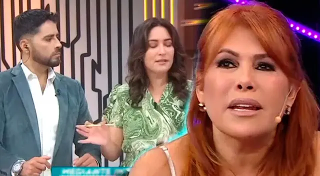 Magaly Medina arremete contra sus compañeros de noticiero de ATV.