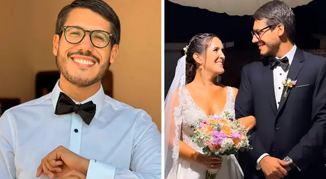 Khabir Tello, el juez más bello de El Gran Chef Famosos, contrajo matrimonio con Lorena Klinge