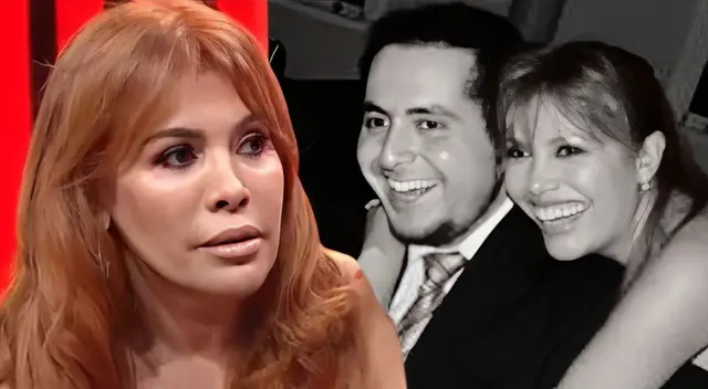 Magaly Medina revela que no quería tener a su hijo Gianmarco Mendoza.