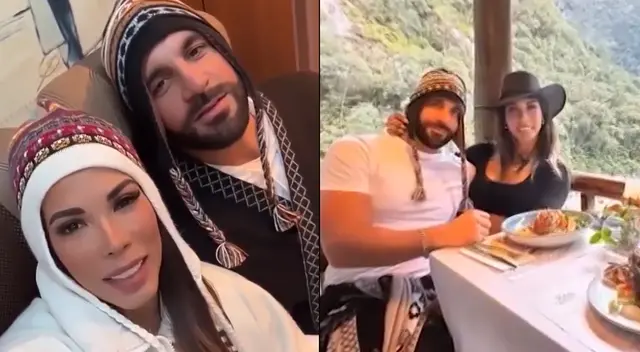 Karen Dejo y su novio Shahid Khan decidieron visitar la ciudadela inca tras unos dias en Lima. Karen Dejo y su novio Shahid Khan decidieron visitar la ciudadela inca tras unos dias en Lima.