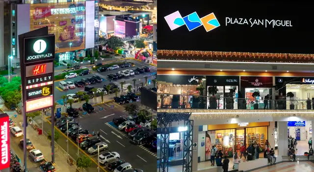 Jockey Plaza y Plaza San Miguel podrían tener cambios en su horario de atención este 1 de mayo.