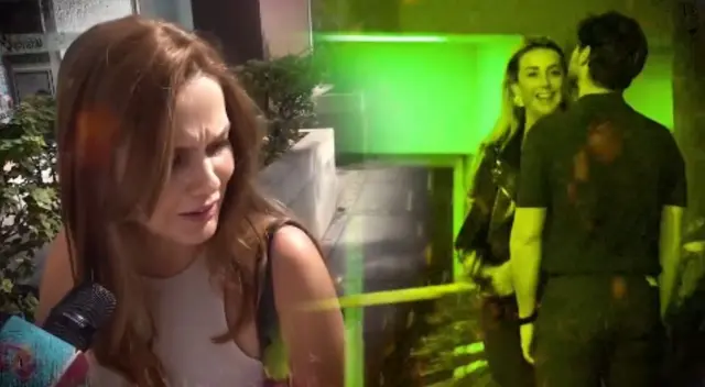 Alessa Esparza y su curiosa reacción al ver a Andrés Wiese con otra mujer. Alessa Esparza y su curiosa reacción al ver a Andrés Wiese con otra mujer.