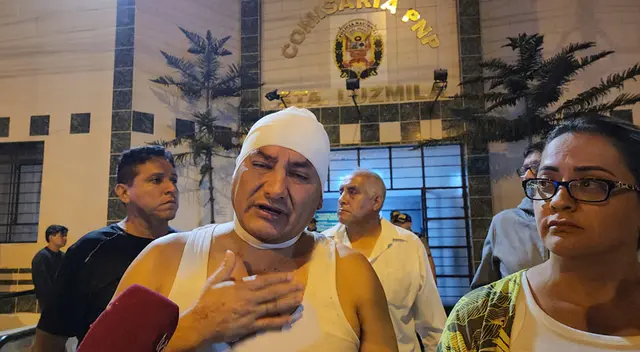 Ulises Villegas declaró ante los medios gravemente herido tras atentado en Comas.