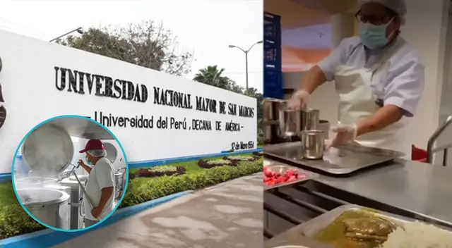 San Marcos asombró con el gran número de raciones que dio a los universitarios.