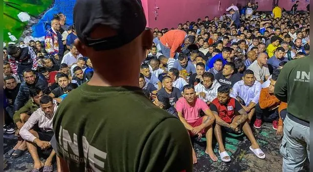 INPE incautó celulares, armas blancas y otros objetos en gran inspección a penales