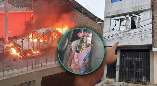 Delincuentes balearon vivienda en Año Nuevo, Comas y la PNP se sorprender con todo lo que incautó.