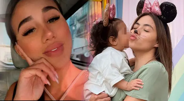 Melissa Lobatón se mostró emotiva con su sobrina. Melissa Lobatón se mostró emotiva con su sobrina.