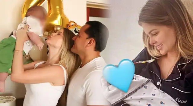 Brunella Horna muestra imagen familiar en sus redes.