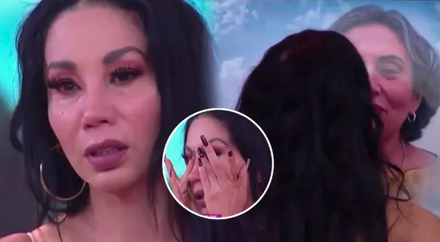 Paola Ruiz se quiebra al hablar de su mamita fallecida.