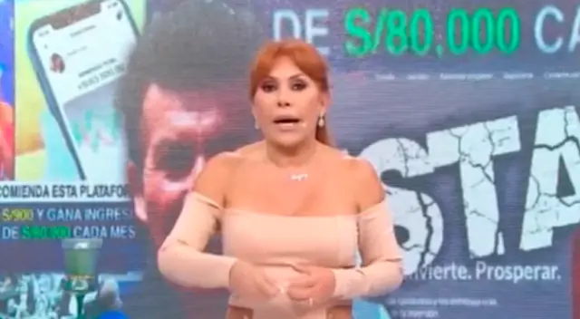 Magaly Medina revela que estafadores están recreando su voz con IA. Magaly Medina revela que estafadores están recreando su voz con IA.